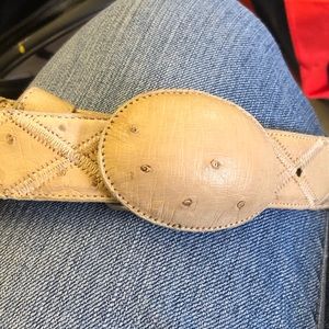 Bandidos women’s exotic leather belt